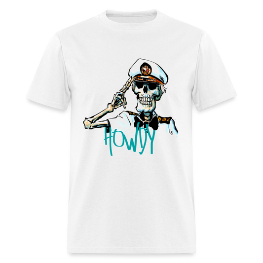 Unisex T-Shirt HOWDY - white