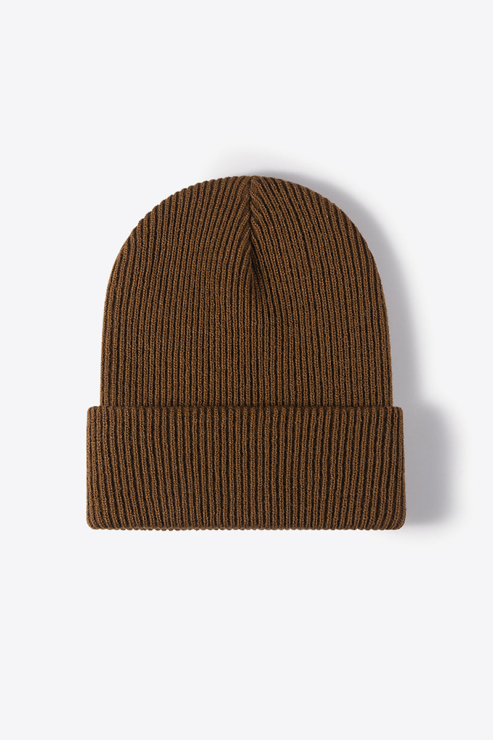 Warm Winter Knit Beanie - Brown / One Size