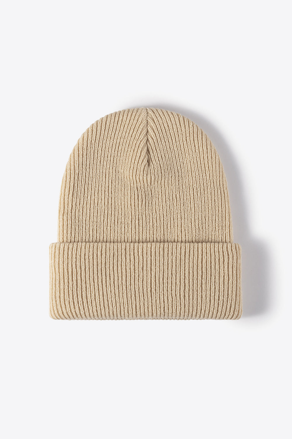 Warm Winter Knit Beanie - Khaki / One Size