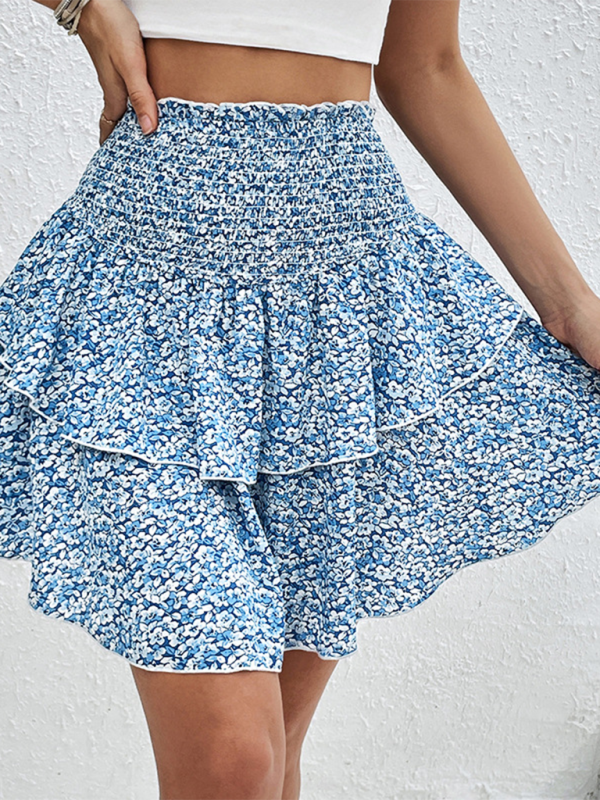 Women’s Casual Floral Short Skirt