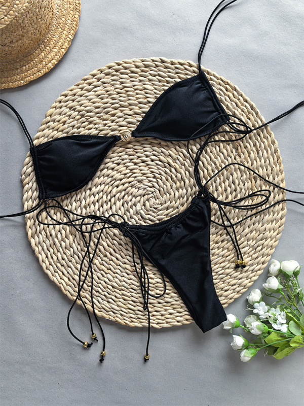 Women’s Lace-up Two-Piece Bikini