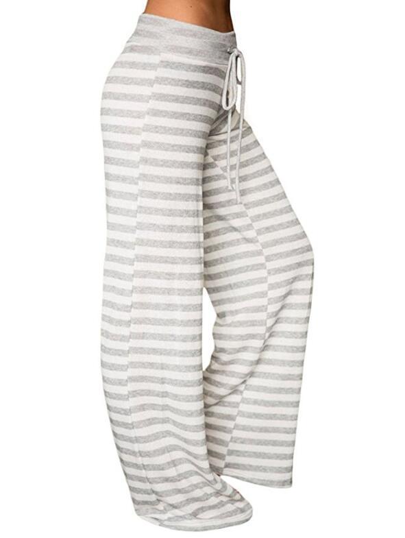 Versatile Comfortable Striped Trousers